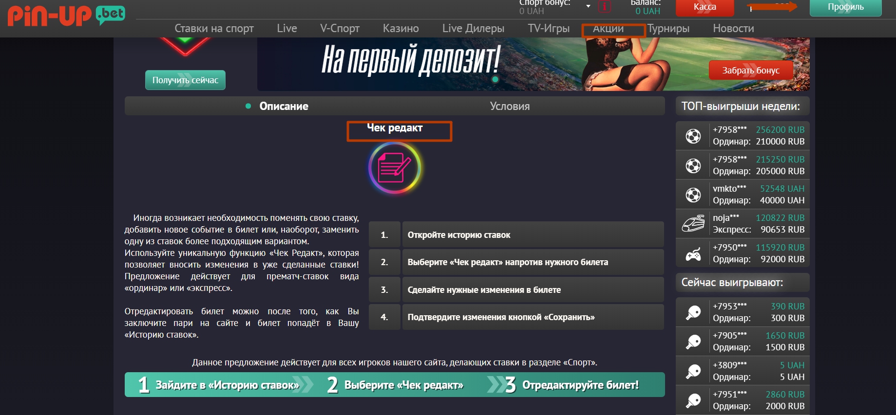 букмекерская контора пин ап официальный сайт вход